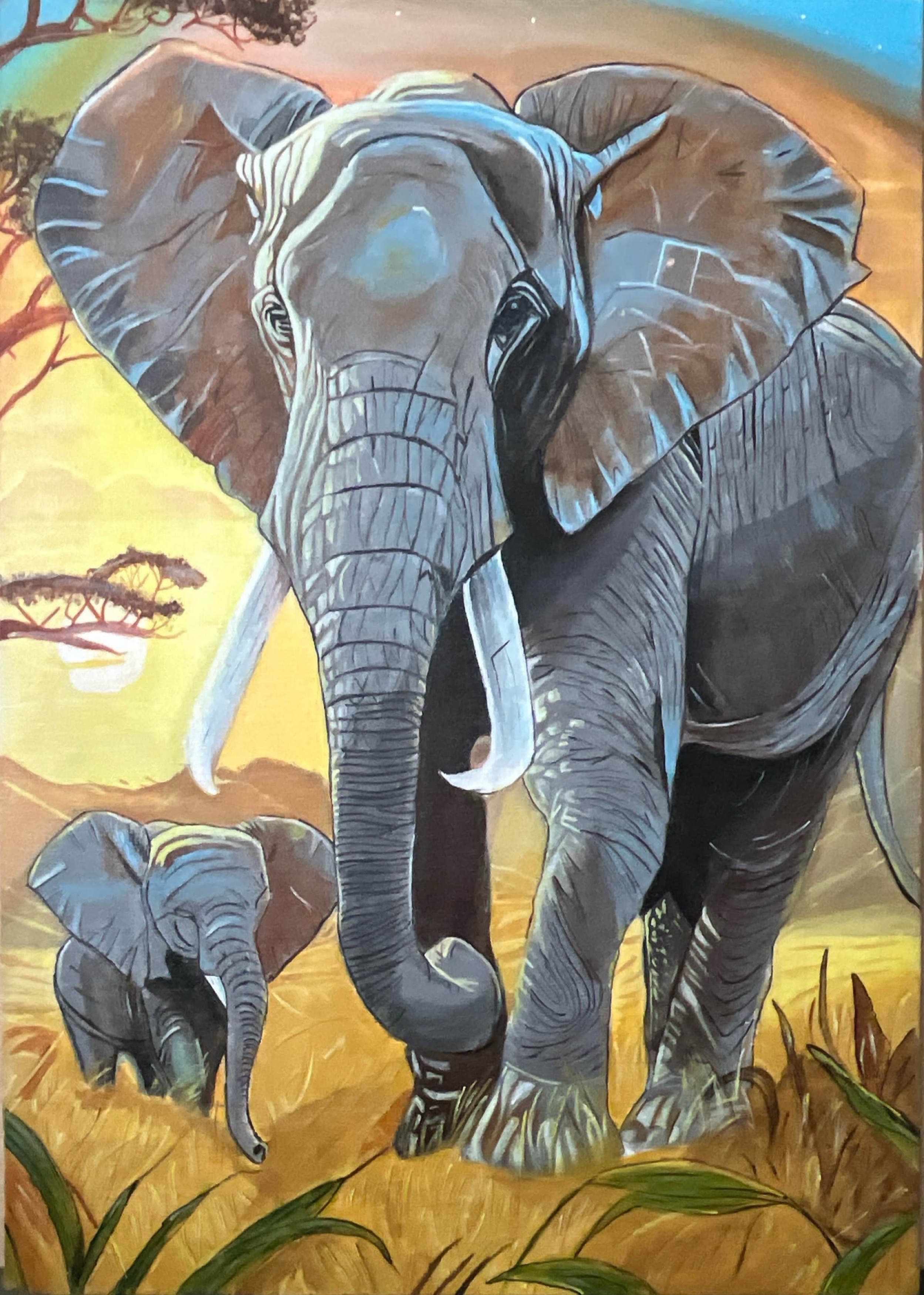 New Arrivals painting